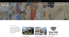 Desktop Screenshot of cedarparkneighbors.org